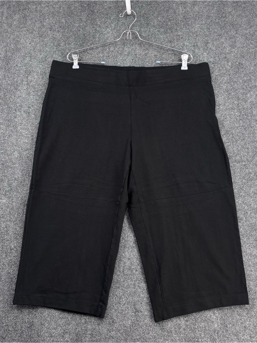 Pure Jill Black Comfy High Rise Cropped Pants Women’s Petite XL